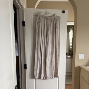 Old Navy High-Rise Wide-Leg Pants - Light Tan